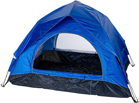 Muhler Automatic Camping Igloo Tent Blue with Double Cloth for 1 Person 200x110cm
