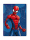 Spiderman Κουβέρτα Fleece Πολύχρωμη 100x140εκ.