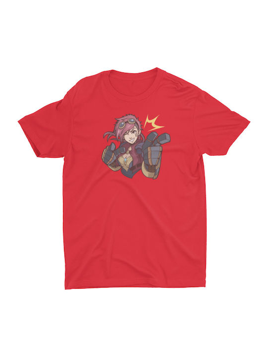 T-shirt Studio League Legends Vi T-shirt Червена