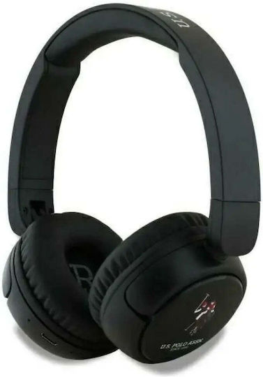U.S. Polo Assn. Wireless / Wired On Ear Headphones with 30 hours of Operation Black