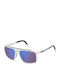 Carrera Sport Unisex Ochelari De Soare Cu Ramă Din Plastic Albă Și Lentile Gri 04/S 6HT/ZS