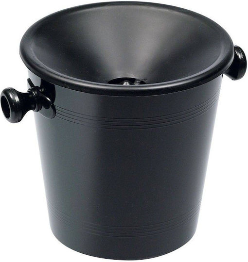 Scuipătoare din acril mică neagră 1L Φ11xh15.5cm Arir 072108