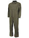 Work Coveralls Full Body Cotton Green