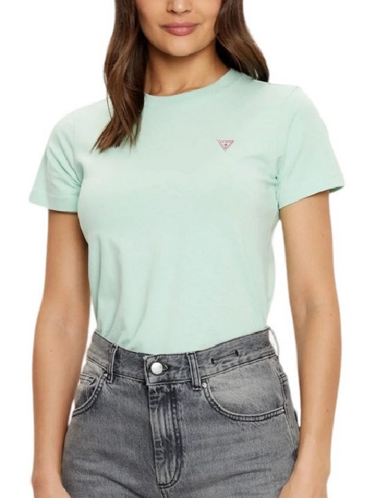 Guess Women's T-shirt Mint