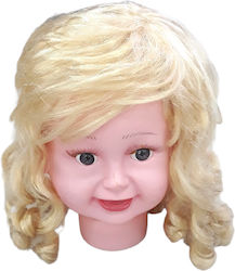 Kinderpuppen-Kopf Langhaar Modell 9600003