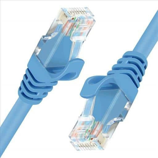 Unitek U/UTP Cat.6 (Gigabit) Καλώδιο Δικτύου Ethernet 20m Μπλε