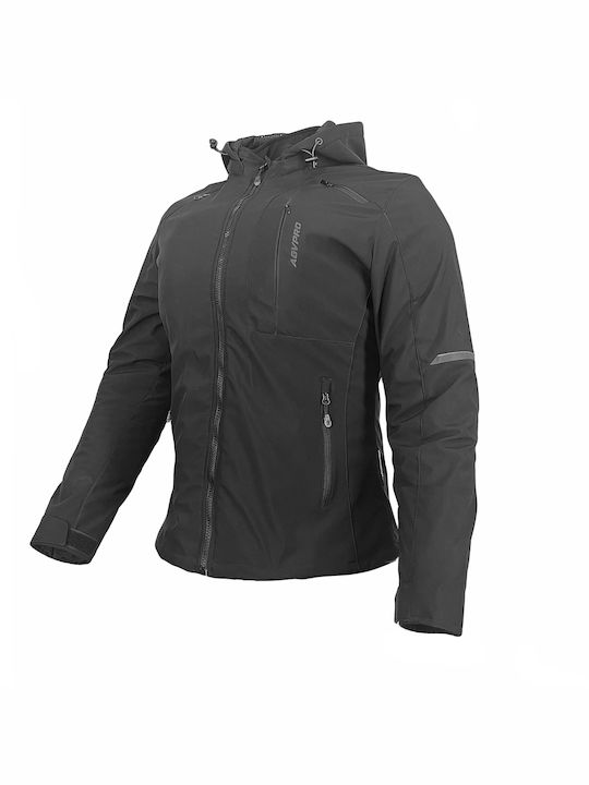 AGVpro Urbano-DR Femeiesc Geacă de motocicletă Softshell 4 Sezoane Waterproof Negru