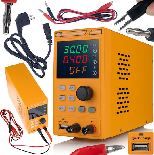 Εργαστηριακό Τροφοδοτικό Rosfix Ampforce Rafep-3210 32v 10a