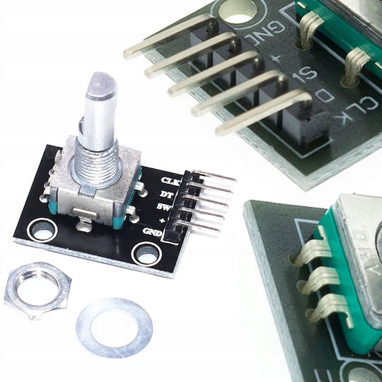 Module Κωδικοποιητή Περιστροφής Κουμπί Πρόσθετα Παξιμάδια Ποτενσιόμετρο