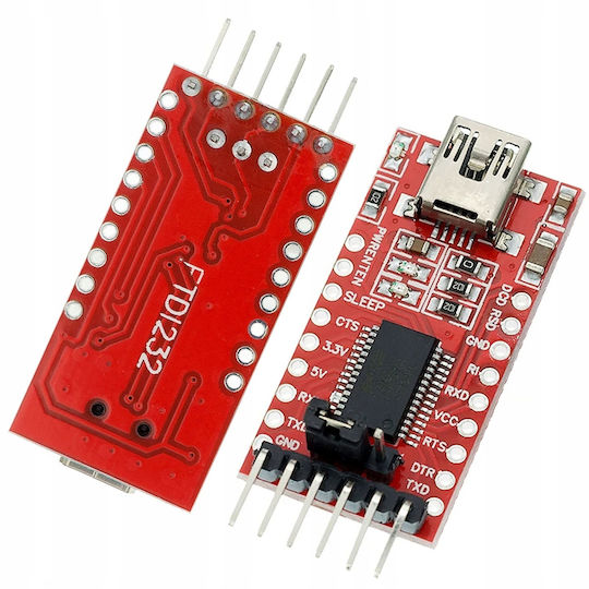 Ροσφίξ Μονάδα Μετατροπέα Usb-uart Rs232 Ttl Ft232rl Ftdi