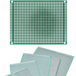 Placă prototip universală imprimată față-verso Rosfix 70 X 90 mm verde