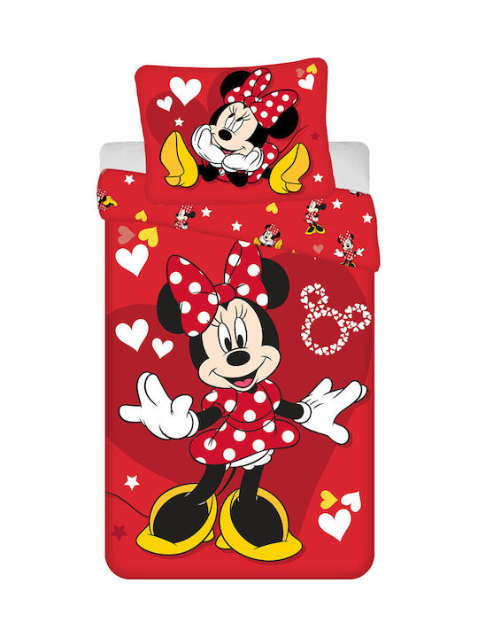 Disney Minnie Set Kids Duvet Cover Single with ...