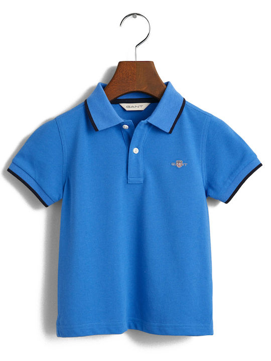 Παιδικό Polo Κοντομάνικο Greece Blue