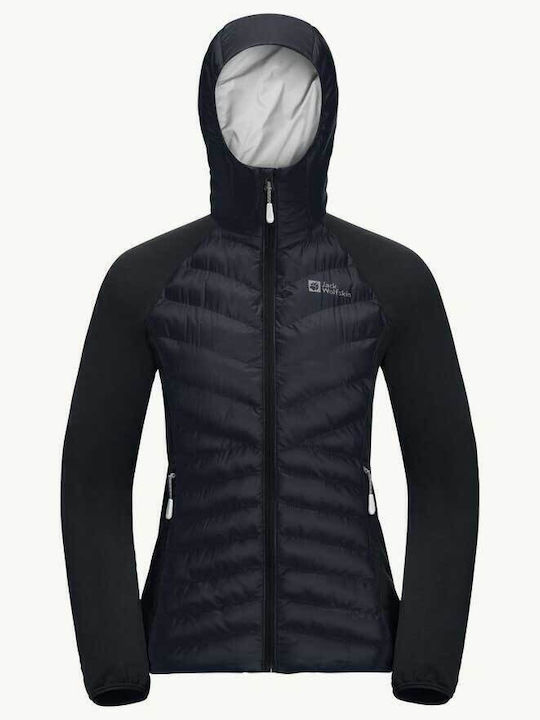 Jack Wolfskin Γυναικείο Αθλητικό Μπουφάν Grey