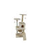 Denik Pets Kratzbaum Beige 120x50x40cm