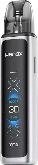 Geek Vape Wenax Q Kit de poduri 3ml cu Baterie Încorporată 1300mAh Frosted Silver