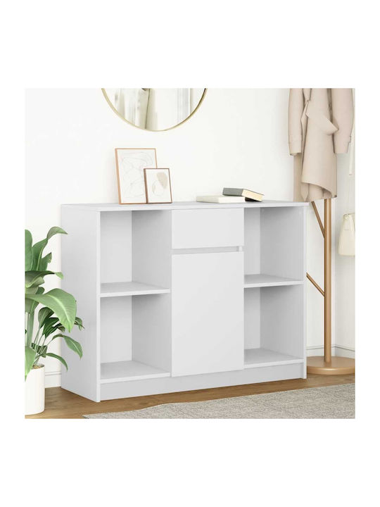 Bufet cu Sertare Alb 101x35x76cm