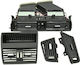 Set 4 bucăți Motor10 Grile de ventilație interioară față spate BMW Seria 5 F10/F11 64229209136 Negru