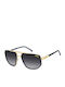 Carrera Unisex Sunglasses with Blue Frame and Grey Gradient Lens 1072/S KY2/9O