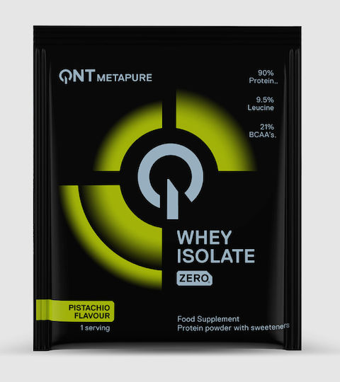 QNT Metapure Whey Protein Isolate Zero Πρωτεΐνη Ορού Γάλακτος με Γεύση Pistachio 30gr
