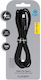 Blavec Braided USB 2.0 Cable USB-C Male - USB-C 60W PD Black 3m
