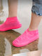Wasserdichte Silikon-Schuhüberzüge für Kinder Fuchsia Nr. 30-34 0518 Oem