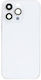 Apple Iphone 14 Pro Max Middle Frame Back Cover Silver