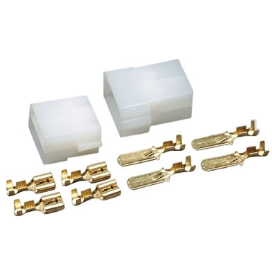 Gbc 18.4004.00 Faston Terminal Set 4 Pcs Male+Female 6.35mm
