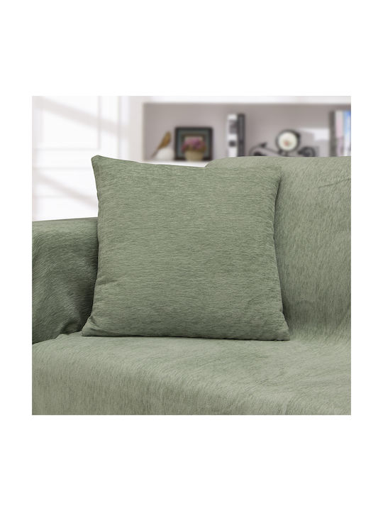 Lino Μαξιλαροθηκη Valio Green 45x45 Green 45χ45
