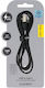 Blavec Braided USB 2.0 Cable USB-C male - USB-A 60W PD Μαύρο 1m