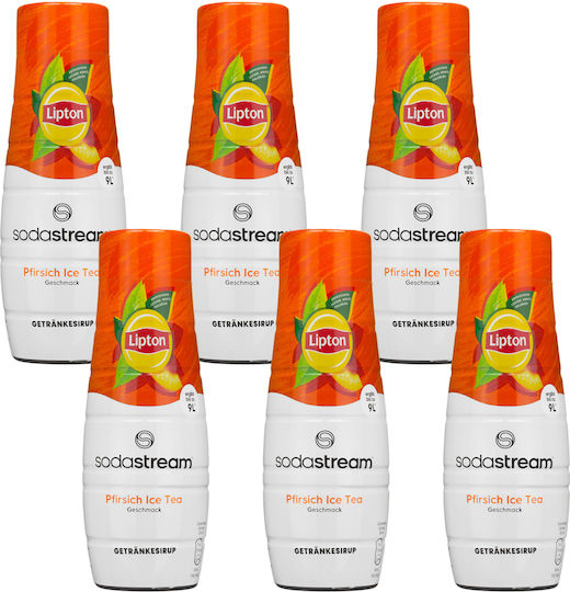 Sirop Sodastream Lipton Ice Tea Piersică 440 ml 6 bucăți