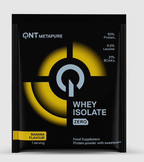 QNT Metapure Whey Protein Isolate Zero Protein Whey with Flavor Banana 30gr