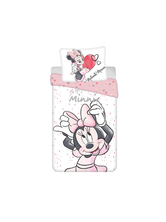 Disney Minnie Set Kids Duvet Cover Single with ...