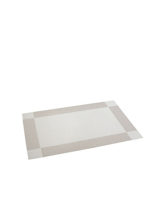 Espiel Σουπλά Πλαστικό Λευκό 45x30cm