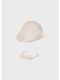 Mayoral Kids' Hat Fabric Beret Beige