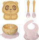 Queen Mother Feeding Set made of Bamboo 5pcs