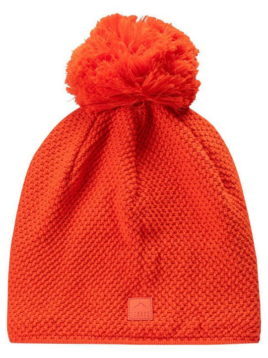 Pom Pom Beanie Unisex Căciulă Tricotat în culoarea Portocaliu
