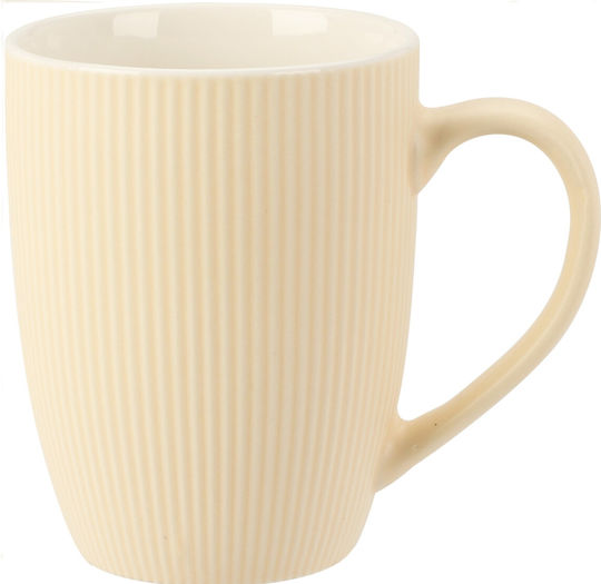 Cana din porțelan ecru 330ml