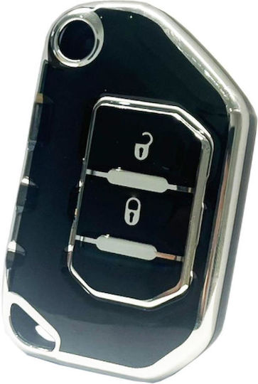 Protective TPU Case for Jeep Folding Key 2 Buttons