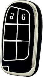 Protective TPU Key Case for Jeep Type 2 Buttons