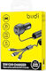 Budi Car Charger 35W 3A With Ports 2xUSB-A Black Colour