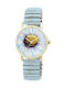 Raptor Women's Watch with Turquoise Metal Bracelet