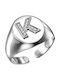 Dio Jewellery Lab Γυναικείο Σεβαλιέ Δαχτυλίδι από Ασήμι