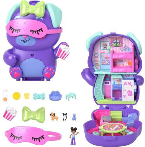 Mattel Sleepover Puppy Kompakt Polly Pocket Für 3+ Jahre