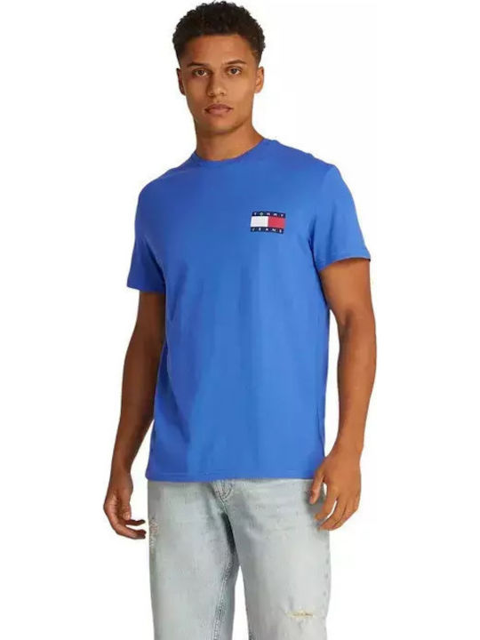 Tommy Hilfiger Flag T-shirt Tempo Blue