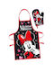Disney Minnie Smooch Детска кърпа за готвене Черен EWA21532WD 1бр