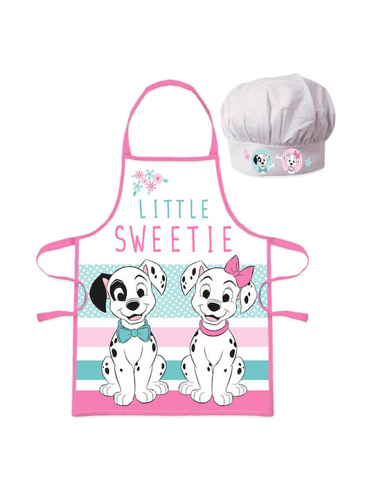 Disney Little Sweetie Kids Apron with Chefs Hat Multicolour