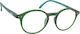 Oramont Reading Glasses +3.50 in Green color 1129