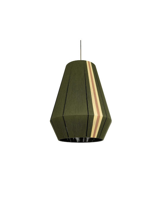 GloboStar Salerno Lustră Verde Boem Rețea cu Dulie E27 50x50x60cm.