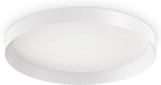 Ideal Lux Fly Pl Таванно осветление Бяла с Вграден LED